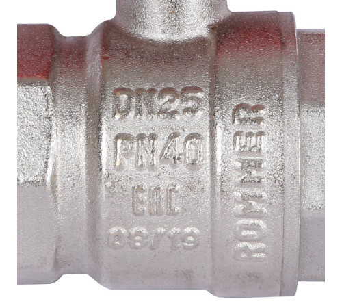 Кран шаровой ROMMER 1 ВР/ВР ручка бабочка RBV-0003-0110225