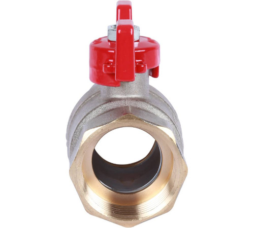 Кран шаровой ROMMER 1 1/4 ВР/ВР ручка бабочка RBV-0003-0110232