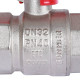 Кран шаровой ROMMER 1 1/4 ВР/ВР ручка бабочка RBV-0003-0110232