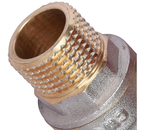 Кран шаровой ROMMER 1/2 ВР/НР ручка бабочка RBV-0004-0210215