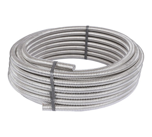 Труба гофрированная из нержавеющей стали Stahlmann 15A отожженная 20 м SP3041500020