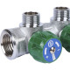 Коллектор регулирующий STOUT 3/4 4 отвода 1/2 плоское уплотнение SMB-6849-341204