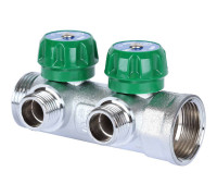 Коллектор регулирующий STOUT 1 2 отвода 1/2 плоское уплотнение SMB-6849-011202