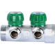 Коллектор регулирующий STOUT 1 2 отвода 1/2 плоское уплотнение SMB-6849-011202