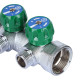 Коллектор регулирующий STOUT 1 2 отвода 1/2 плоское уплотнение SMB-6849-011202