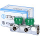 Коллектор регулирующий STOUT 1 2 отвода 1/2 плоское уплотнение SMB-6849-011202