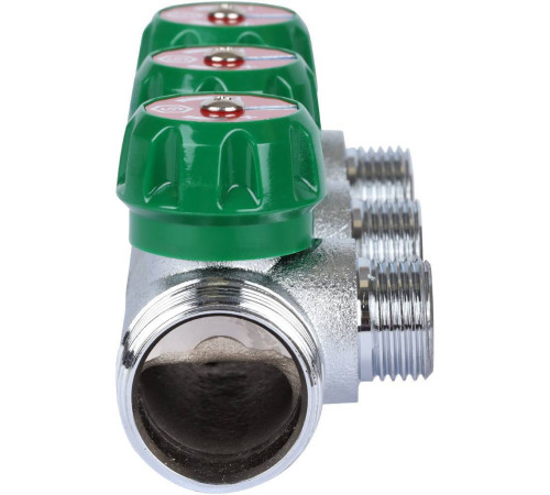Коллектор регулирующий STOUT 1 3 отвода 1/2 плоское уплотнение SMB-6849-011203