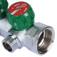 Коллектор регулирующий STOUT 1 4 отвода 1/2 плоское уплотнение SMB-6849-011204