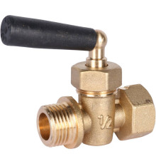 Кран шаровой для манометра STOUT ВР/НР 1/2 SMN-0010-000215
