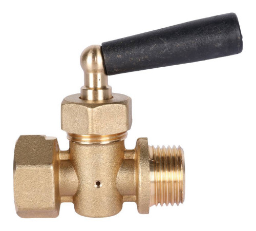 Кран шаровой для манометра STOUT ВР/НР 1/2 SMN-0010-000215