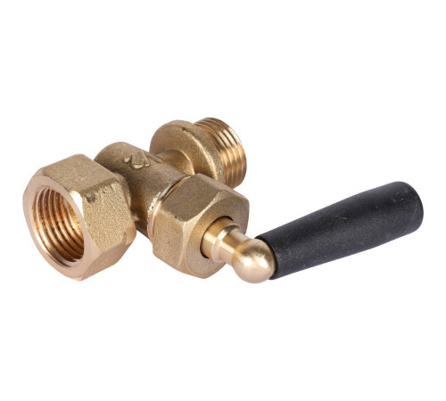 Кран шаровой для манометра STOUT ВР/НР 1/2 SMN-0010-000215