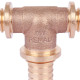 Тройник REHAU RAUTITAN PLATINUM RX 16-20-16 с увеличенным боковым проходом 13777471001