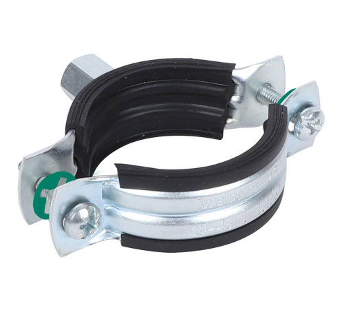 Хомут оцинкованный Walraven 2S с EPDM M8/10 15-19 мм 33435019