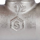 Клапан ручной терморегулирующий прямой STOUT SVR 1/2 с дополнительным уплотнением SVR-2122-100015