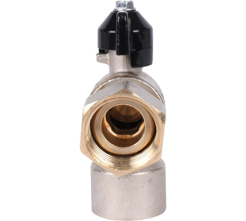 Кран шаровой STOUT угловой 3/4x3/4 ВР-накидная гайка бабочка SVB-1010-000020