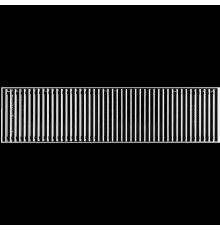 Конвектор внутрипольный ROMMER RCN 80х200х800 мм с роликовой решеткой анодированный алюминий RCN1-1000-0820080