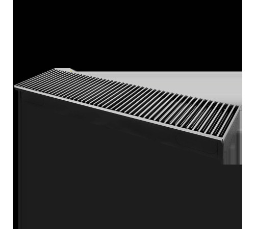 Конвектор внутрипольный ROMMER RCN 80х200х800 мм с роликовой решеткой анодированный алюминий RCN1-1000-0820080