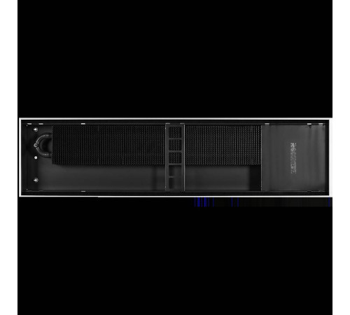 Конвектор внутрипольный ROMMER RCN 80х200х800 мм с роликовой решеткой анодированный алюминий RCN1-1000-0820080