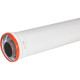 Удлинитель дымохода коаксиальный раструбный ROMMER 60/100 L 1000 мм RCA-6010-001000