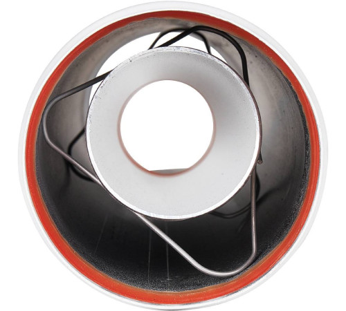 Удлинитель дымохода коаксиальный раструбный ROMMER 60/100 L 500 мм RCA-6010-000500