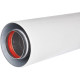 Удлинитель дымохода коаксиальный раструбный ROMMER 60/100 L 500 мм RCA-6010-000500