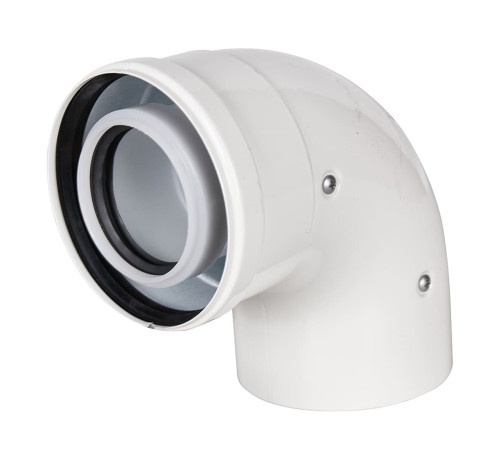 Отвод конденсационный ROMMER 90° 60/100 мм RCA-8610-010090