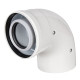 Отвод конденсационный ROMMER 90° 60/100 мм RCA-8610-010090