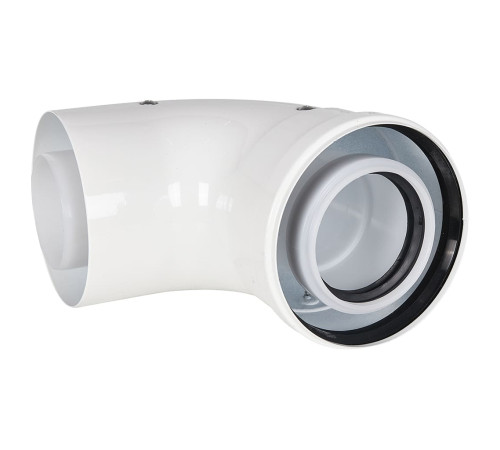 Отвод конденсационный ROMMER 90° 60/100 мм RCA-8610-010090