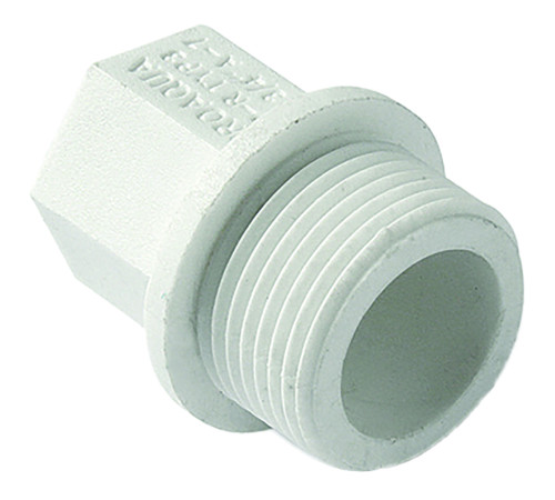 Заглушка резьбовая Pro Aqua PP-R 1/2 белая PA15508P