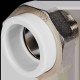 Муфта комбинированная разъемная Pro Aqua PP-R 50x1 1/2 НР белая PA21022
