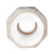 Муфта комбинированная разъемная Pro Aqua PP-R 25x3/4 НР усиленная Белая PA21014S
