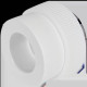 Муфта комбинированная Pro Aqua PP-R 50x2 под ключ ВР белая PA22523P