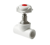 Вентиль полипропиленовый Pro Aqua PP-R 20 мм белый PA42009
