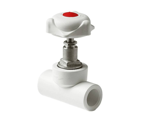 Вентиль полипропиленовый Pro Aqua PP-R 20 мм белый PA42009