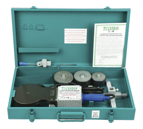 Сварочный аппарат CANDAN CM-04 SET 1000+1000 Вт комплект матриц 50-75 мм CM-04 SET