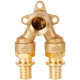 Угольник настенный проточный STOUT 20x1/2 SFA-0039-002012