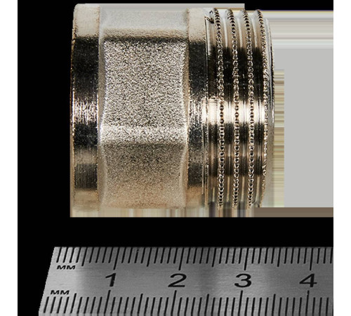 Переходник STOUT под ключ ВН никелированный 3/4x1 SFT-0073-000341