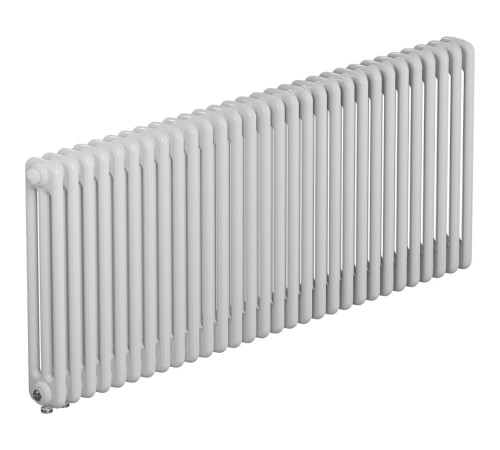 Трубчатый радиатор RIFAR TUBOG V 3057 30 секций нижнее подключение DV1 RAL 9016 TUB 3057-30-DV1
