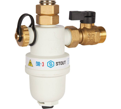 Фильтр-шламоотделитель с магнитом STOUT G 3/4 SFW-0072-000020