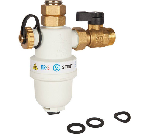 Фильтр-шламоотделитель с магнитом STOUT G 3/4 SFW-0072-000020