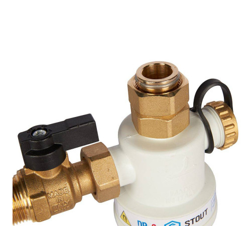 Фильтр-шламоотделитель с магнитом STOUT G 3/4 SFW-0072-000020