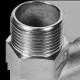 Угольник-переходник 90° ROMMER нержавеющая сталь 35 мм x 1 НР RSS-0010-000351