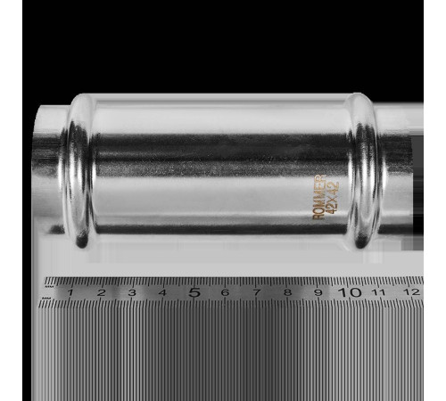 Муфта надвижная прессовая ROMMER 42 мм нержавеющая сталь RSS-0019-000042