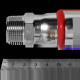 Переходник прессовый ROMMER нержавеющая сталь 28х3/4 НР RSS-0021-002834