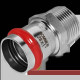 Переходник прессовый ROMMER нержавеющая сталь 28х1 НР RSS-0021-000281