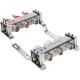 Коллекторная группа из нержавеющей стали с расходомерами ROMMER 3 выхода RMS-1200-000003