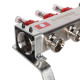 Коллекторная группа из нержавеющей стали с расходомерами ROMMER 3 выхода RMS-1200-000003