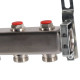 Коллекторная группа из нержавеющей стали без расходомеров ROMMER 12 выходов RMS-3200-000012