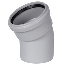 Отвод канализационный бесшумный STOUT 110 мм 30° SKB-0009-011030
