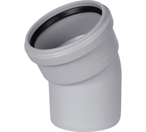 Отвод канализационный бесшумный STOUT 110 мм 30° SKB-0009-011030